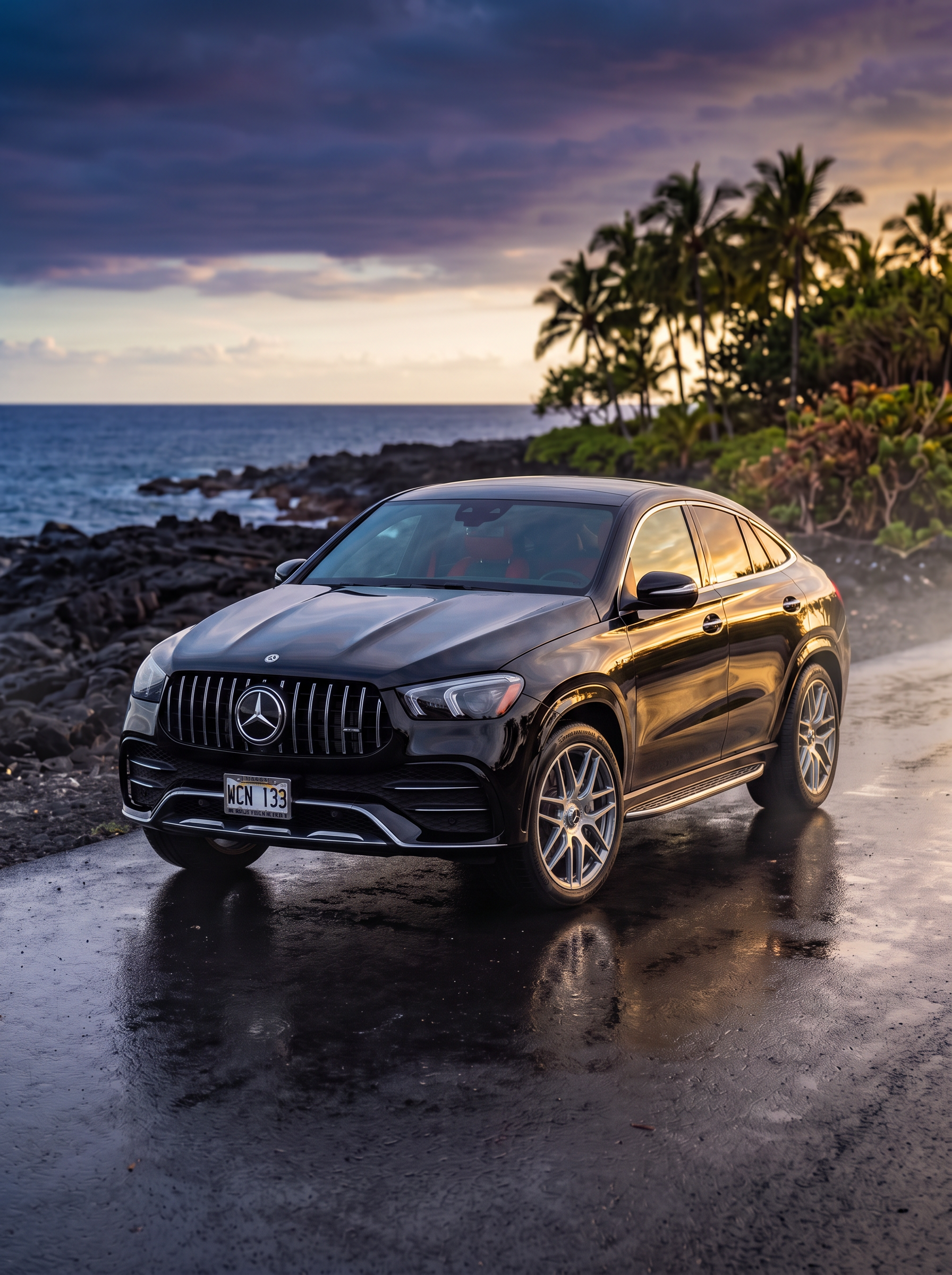 2021 Mercedes-Benz GLE 53 AMG Coupe luxury rental in Kona, Hawaii
