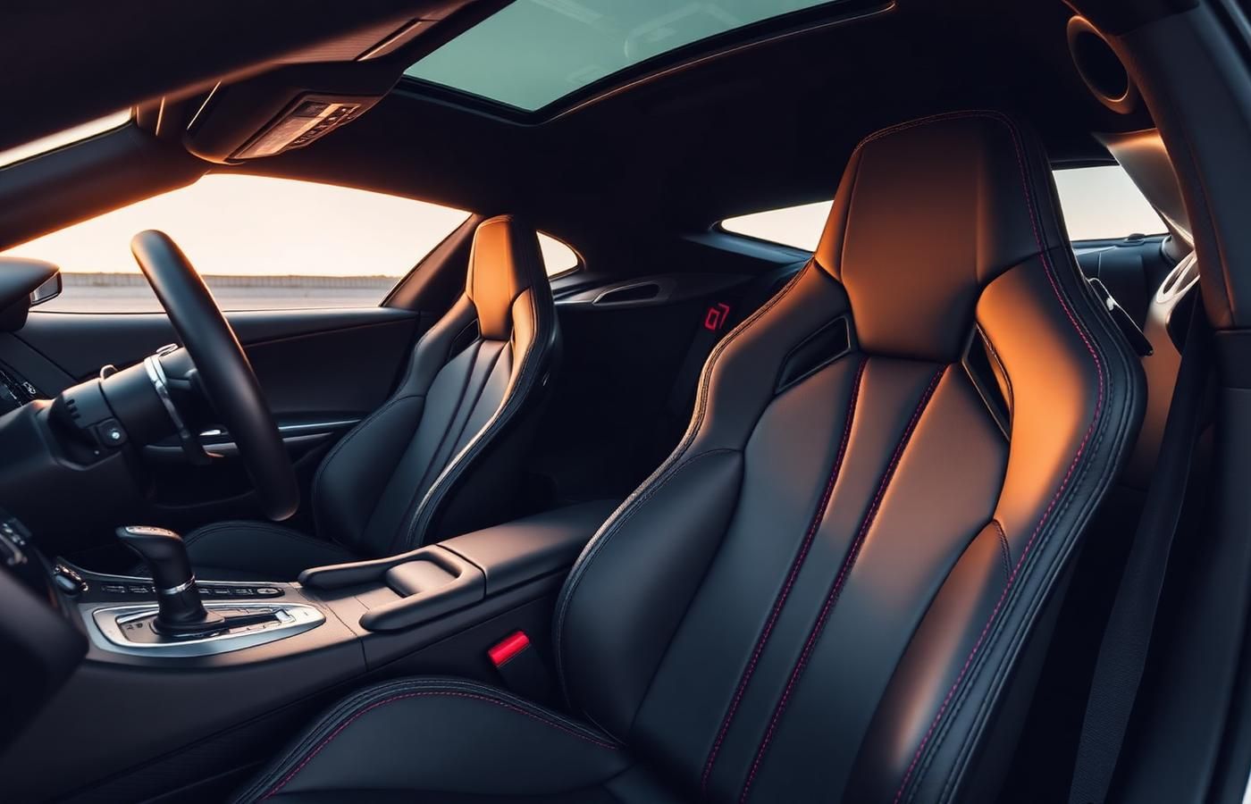 Corvette C8 driver-focused cockpit